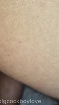 A Powerful Ejaculation of Sperm From a 10‑inch Penis During Rough Sex Without Condoms with a Twink.
