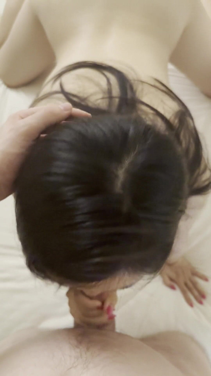 AsianHoneyAss: POV Asian Babe Blowjob and Crazy Riding on Bwc for...