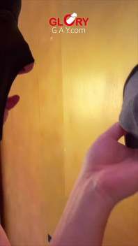 Massive Cock Gloryhole Tongue Makes Him Cum Twice