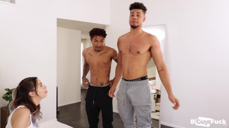 Bi Guys Fuck: Mmf bi channing rodd набиває його великий член