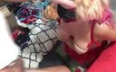 PinkhairblondeDD: Sexy Tied up Wife Pleases Her Man.