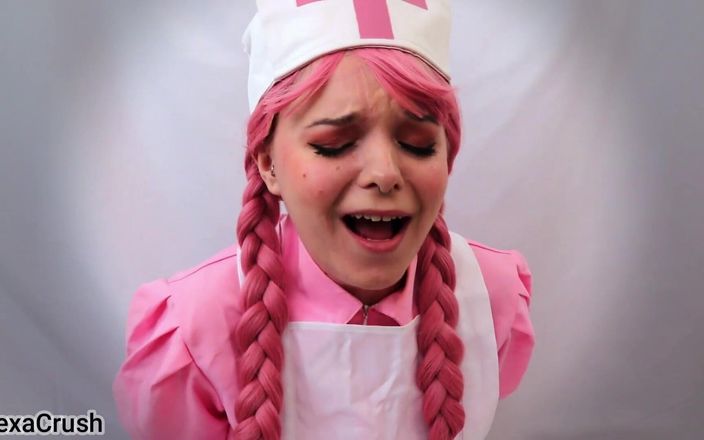 AlexaCrush: L’infirmière Joy Beautiful Agony - Orgasmes imposés avec un Hitachi