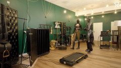 Rubber pervs: Gumová hra s pony: upounění a trénink na běžeckém pásu