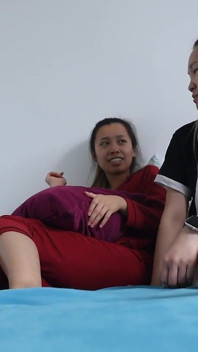 Vietnamský bosý polštář boj a masáž chodidel