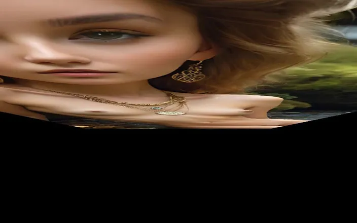 AI Girls: Portrete nud artistice de înaltă calitate ale unei tinere frumoase 17 - Seria...