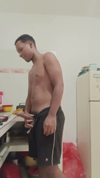 Big Dick Gets Horny When He Cooks