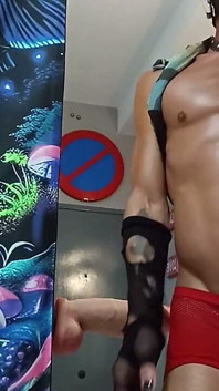 Sexy Guy Touches and Fucks