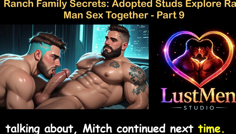 LustMen: เรื่องเย็ดเกย์เสียงภาษาอังกฤษ - ความลับของครอบครัว Ranch นํามาใช้สํารวจเย็ดชายดิบด้วยกัน - ตอน 9