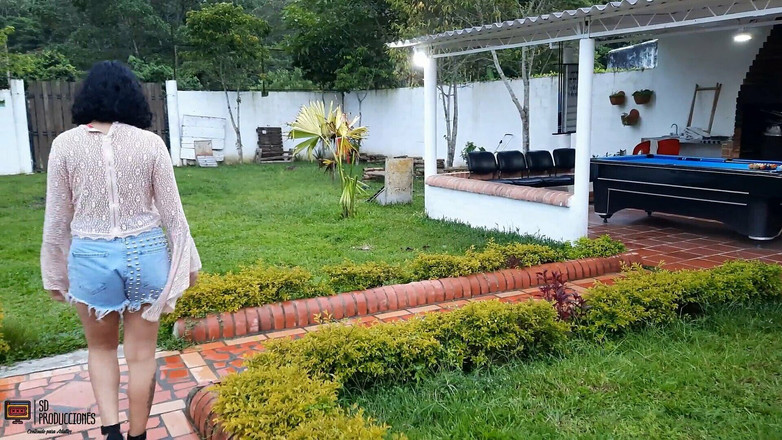 Vayolet: 남편이 일하는 동안 내 발정난 상사를 기쁘게해 - 스페인 포르노