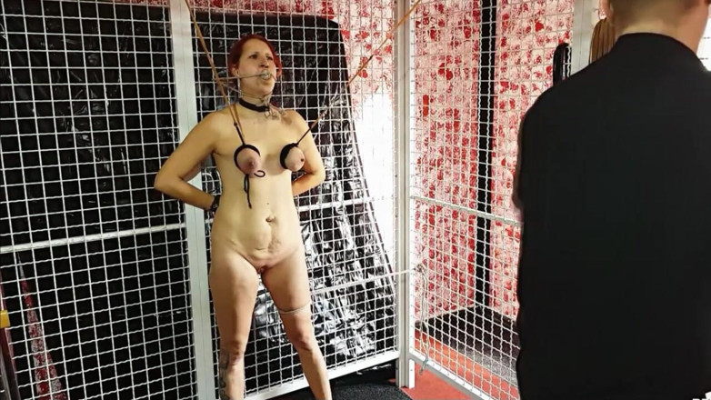 Only Production: Luci Fixed on the Tits Gag, Pinwheel and Intense Spanking