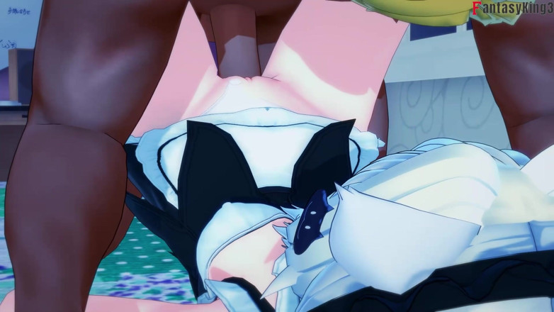 Fantasy king: Koneko no puede esperar para probar una bbc - dxd ntr...
