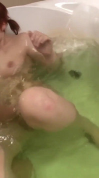 Maggie masturbates with toys and Ananyev fucks her in lesbian sex