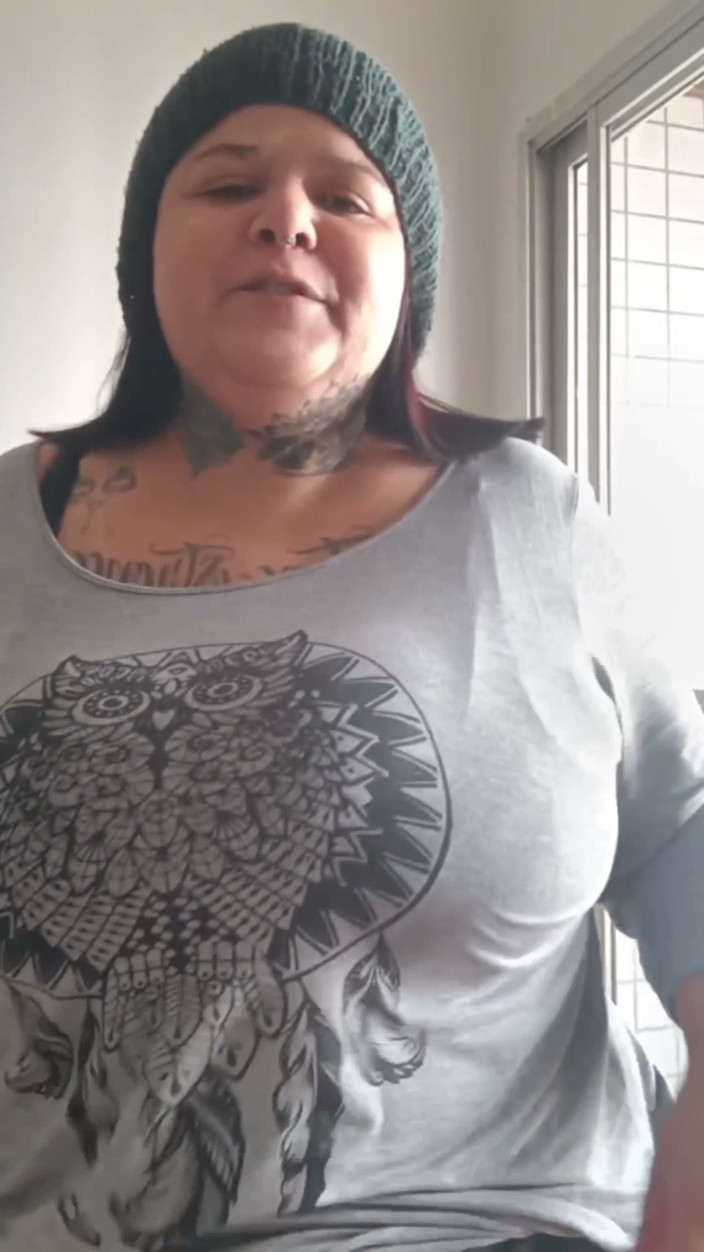 Mary Jhuana: Naughty BBW on the Apartment Balcony - 4K