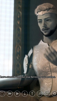 The Seven Realms 58 - Atlas, Idril & Mowen Find Secret Chamber & Letters (sfw)