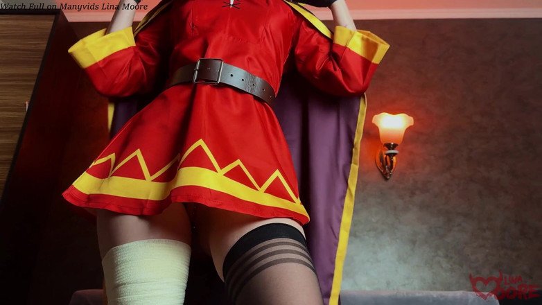 Lina Moore: Arch Wizard Megumin este o fată perversă minionă care adoră...