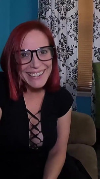Exhibinist Redhead Teaches Shy Tinder Hook up - Jane Cane, Shiny Cock Films