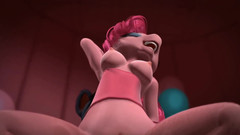 Velvixian 3 Furry: My Little Pony - Pinkie Pie (tiada bunyi) (seks berbulu)