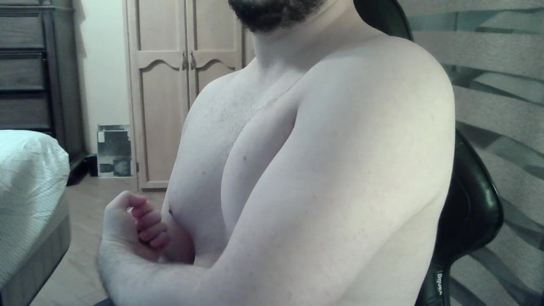 Himbo_Fox: Muscular Jock Flexes His Muscles on Can
