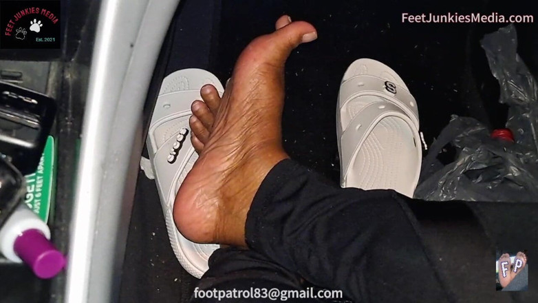 Foot Patrol: Ibadah kaki sudut pandangan pertama Lulusex berkongkek