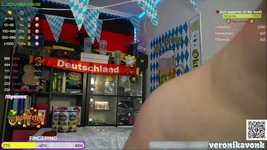 Het tysk tjej firar Oktoberfest naken spel