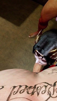 Královna fantazie s pixelovanou: Booty in Motion - 3D animace Hentai