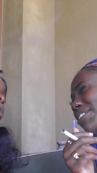 Ebony Girls Smoking