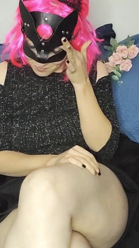 Meine Muschi-maske Macht Mich so Frech! Ich Berühre Mich Jetzt