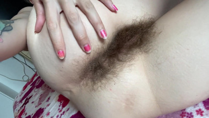 Cuteblonde666: Hairy ass fetish video