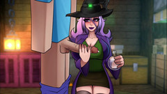 Alita: Vrăjitoare excitată mulge pula și colectează spermă