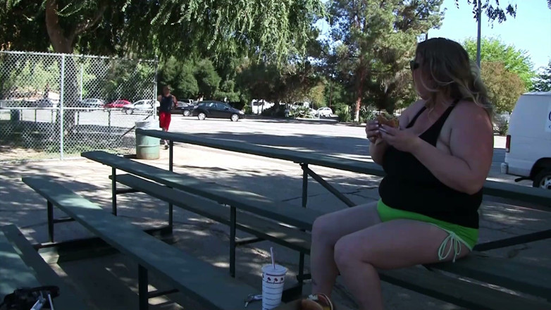 Big Boobs Babe: Gym Sluts Take BBC on the Bench