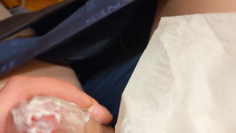 uncutcollegeguy: I Cum Twice! Lotion on My Tip, Very Loud Grunting,...