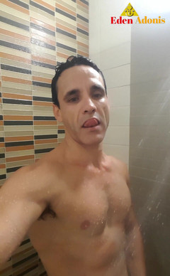 Eden Adonis: Showering at the gym; #2