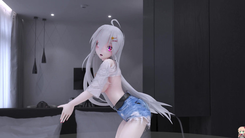 MikuMotion: No.9 Обрезанные шорты; Грудастый; Сексуальные татуировки