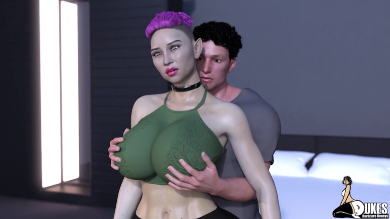 Dukes Hardcore Honeys: A boogeywoman reveals herself and gets fucked as a result