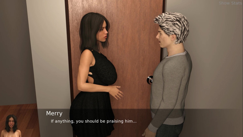 Porny Games: Project hot wife - Going to dinner with some friends (30)
