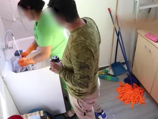Huge Jugs Does My Cleaning Part 1