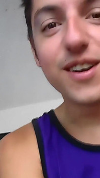 Tormented by Giant Twink for Interrupting His Workout