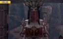 Soi Hentai: Medusa Drottning Trekant - Hentai 3D Ocensurerad (v77)