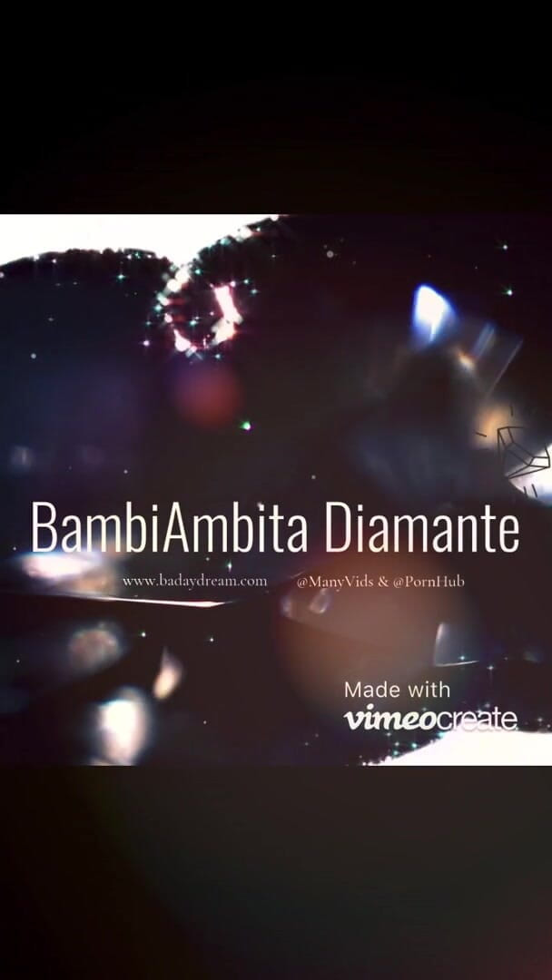 BambiAmbita: Bambiambitas 撸管舞和肛塞