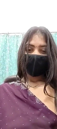 Girlfriend Shows And Presses Her Boobs On Video Call