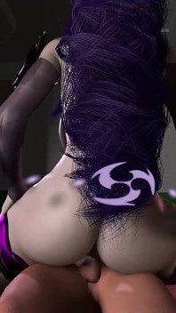 Shogun Raiden Es Una Chica En Celo - Genshin Impact Hentai