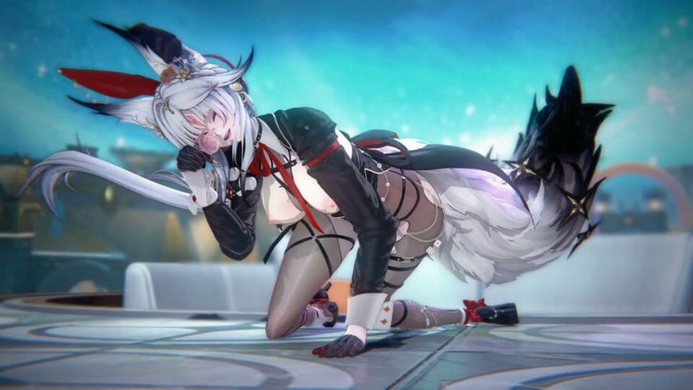 NSFWOtaku: Wuthering Waves - Hsin X Rover Sex - 3D Hentai Animations