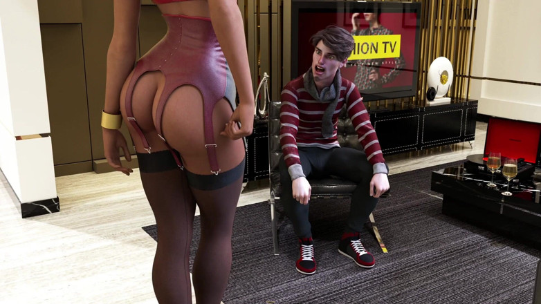 Porngame201: Fashion Business - # 18 La modella Horney Melanie si fa scopare - gioco 3d