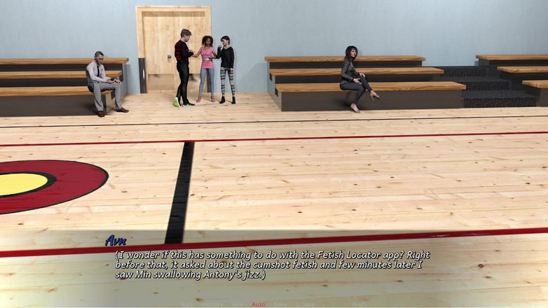 AVN Teller: Fetiš lokátor - Chloe saje velkého bílého ptáka ve vysokoškolské koupelně...