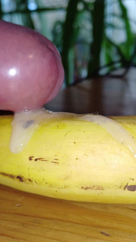A Gay Dream Comes True. a Highly Potent Premium Sperm Donation for Your Banana Split..mp4