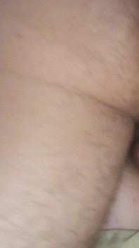 The Cuckold Films Me Pulling up His Wife's Pussy and Pushing All My Cum Inside Her