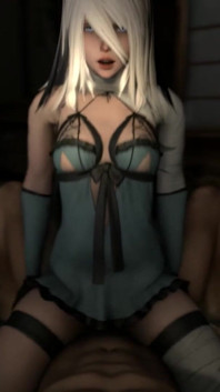 A2 Rides Cowgirl Nier Automata Parody