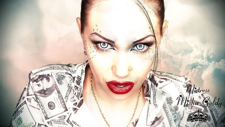 Goddess Misha Goldy: 내 성장으로 은행 계좌가 감소! 강한 재정 마인드 섹스!