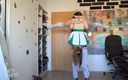 BettDuett: Sporty Sex and Cumshot for Cheerleader Girlfriend!