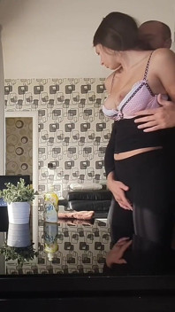 18yo Teen Maid Surprise Sex with Her Old Boss
